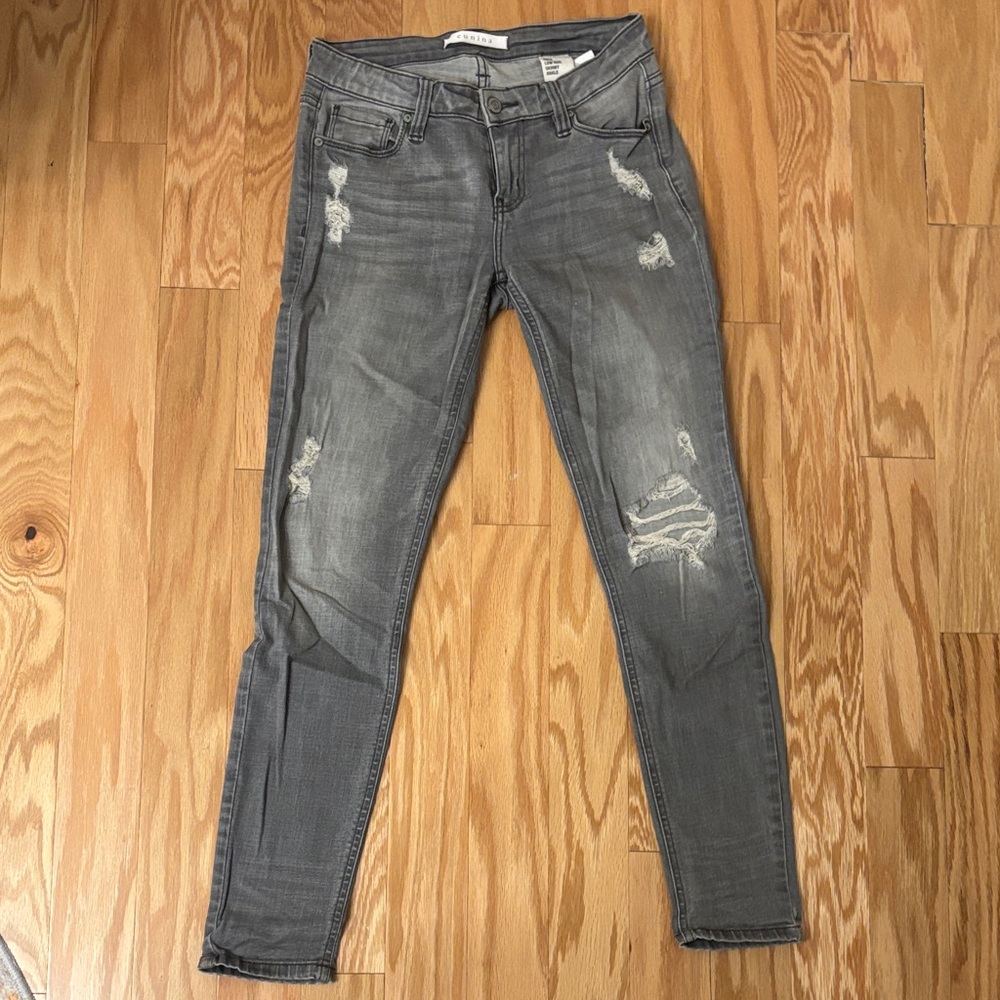 Low Rise Skinny Ankle Jeans